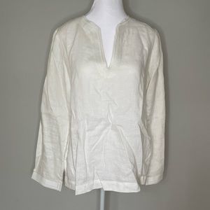 Banana Republic 100% LINEN Long Sleeve Tunic S